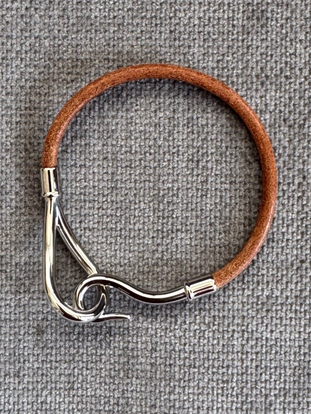 Hermés Jumbo Silver Bracelet